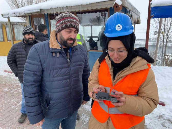 Muş’ta Gazetecilerin Drone Eğitimi Tamamlandı