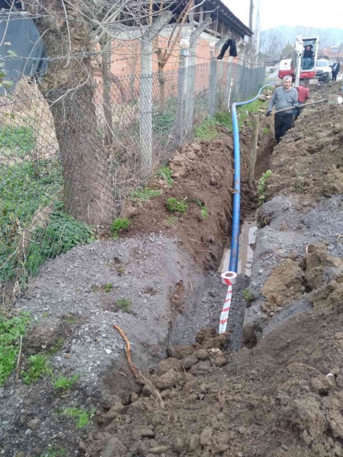 İ̇çme Suyu Hattı Değişiyor