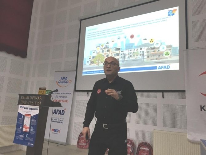 Emet Myo’da "Afet Farkındalığı" Semineri