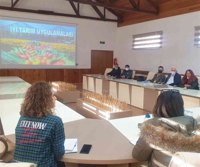 “İ̇yi Tarım Uygulamaları Ve Organik Tarım Eğitimleri” Devam Ediyor