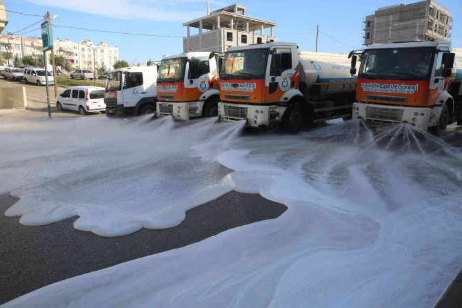 Haliliye’de Salgınla Mücadele Devam Ediyor