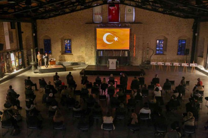 Meram’da İ̇stiklal Marşı’nın 100. Yılında Resim Sergisi Açıldı