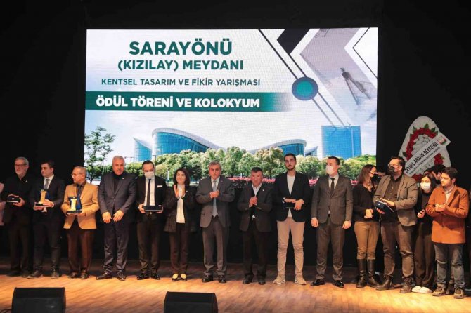 Kızılay Kentsel Tasarım Yarışmasında Ödüller Sahiplerini Buldu