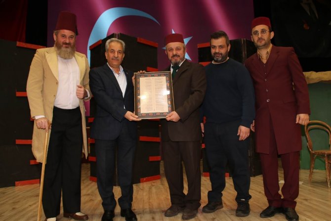 Akşehir’de Milli Şair Mehmet Akif Ersoy Tiyatro Oyunu