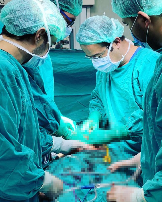 Korona Virüs Sayesinde 30 Santimlik Tümöründen Kurtuldu