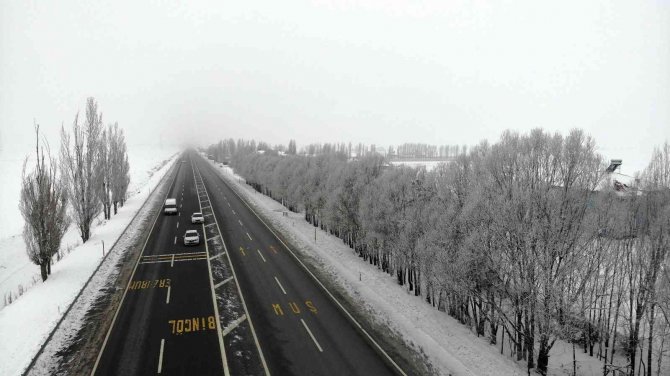 Muş’ta Sibirya Soğukları