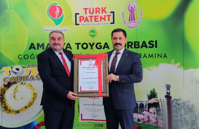 Bin Yıllık Lezzet ‘Amasya Toyga Çorbası’na Coğrafi İşaret Tescili