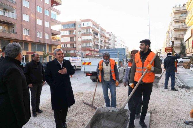 Şanlıurfa’da Bir Prestijli Cadde Daha Yapıldı
