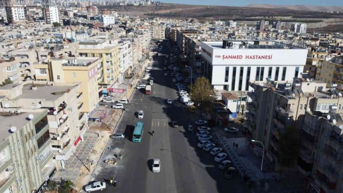 Şanlıurfa’da Bir Prestijli Cadde Daha Yapıldı
