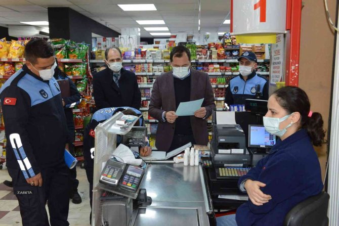 Süleymanpaşa’da Market Denetimleri