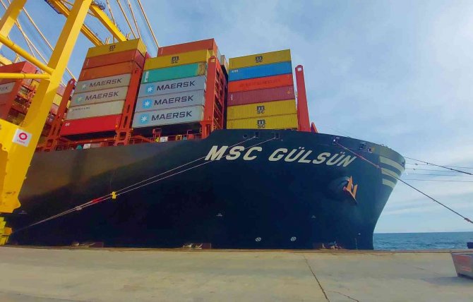 Uçak Gemilerinden Büyük, 4 Futbol Sahası Kadar: Yanaştığı İ̇l Tekirdağ