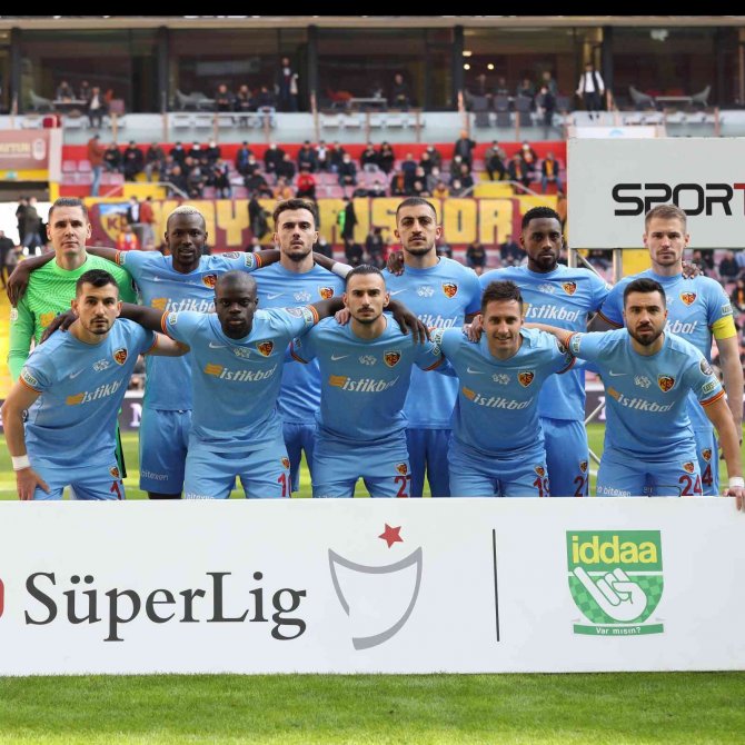 Kayserispor İlk Yarıda 24 Puan Topladı
