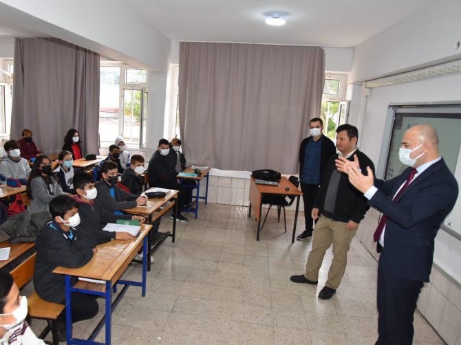 İ̇l Tarım Ve Orman Müdürü Karaca, Ahenk Projesi Kapsamında Öğrencilerle Buluştu