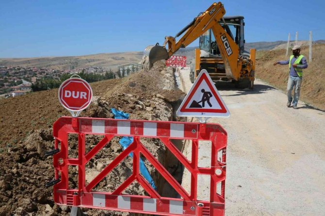 Elmadağ Hasanoğlan Mahallesi’nin İçme Suyu Problemi De Çözülecek