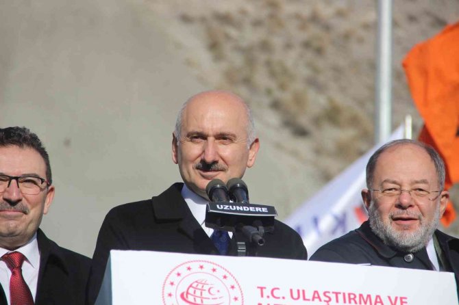 Pirinkayalar Tüneli Açıldı