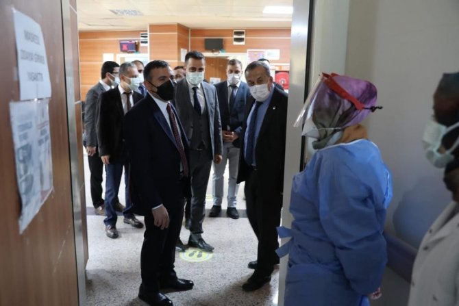 Vali Atay, Yığılca Devlet Hastanesi’ni Ziyaret Etti