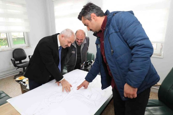Başkan Büyükgöz’den Proje İnceleme Turu