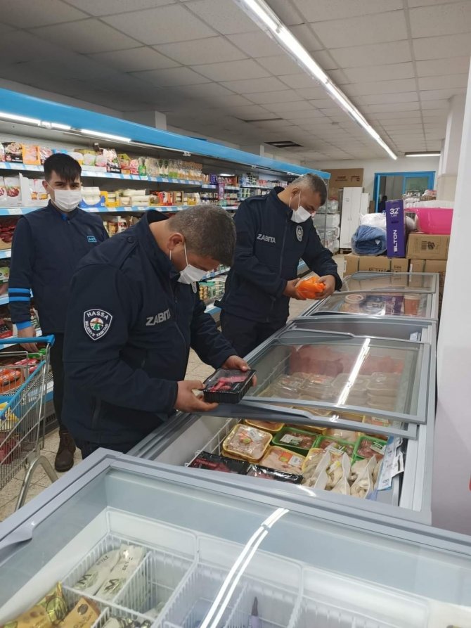 Hassa’da Marketler Denetlendi