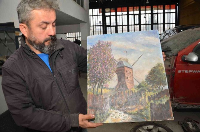 Eskici Pazarından Aldığı Tablodaki Saç Telinin Van Gogh’a Ait Olduğunu İddia Etti