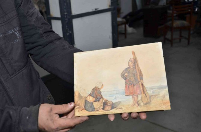 Eskici Pazarından Aldığı Tablodaki Saç Telinin Van Gogh’a Ait Olduğunu İddia Etti