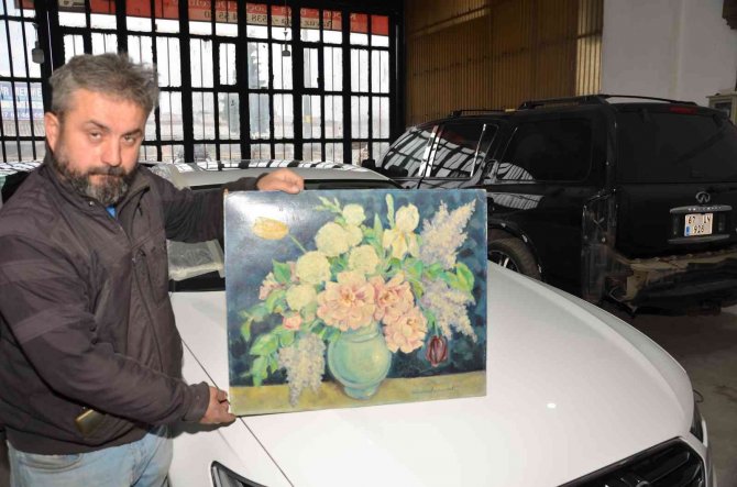 Eskici Pazarından Aldığı Tablodaki Saç Telinin Van Gogh’a Ait Olduğunu İddia Etti