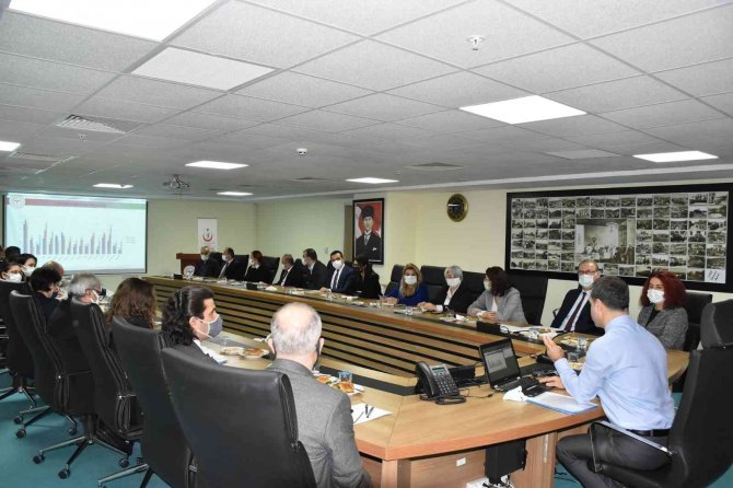 İ̇l Sağlık Müdürlüğü 2021 Yılı İlçe Değerlendirme Toplantısı Yapıldı