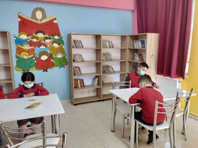 Karpuzlu’daki Kütüphanelerin Açılışı Yapıldı