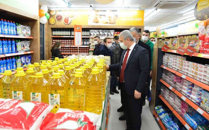 Kırşehir’de, Kooperatif Market Açıldı