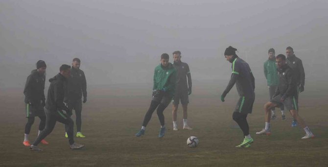 Konyaspor, Ümraniyespor Maçı Hazırlıklarını Tamamladı