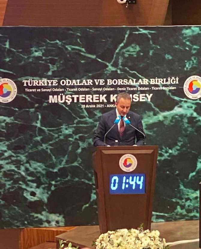 Elazığ Tso Başkanı Arslan, "Kur Korumalı Tl Mevduat Hesabı Uygulaması Sonrasında Dövizdeki Kara Tablo Dağılmıştır"