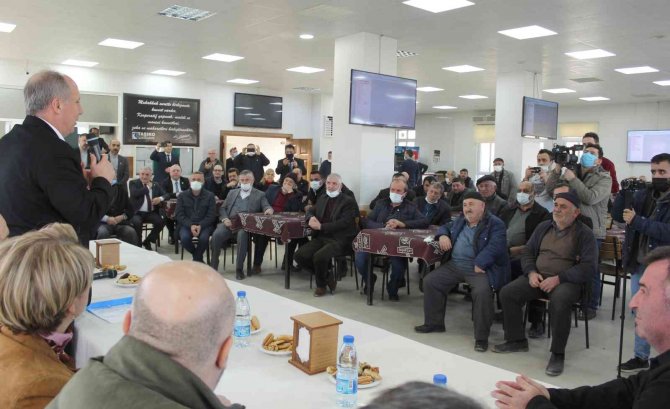 Muharrem İ̇nce’den Erken Seçim Açıklaması: “Tahminim, İktidar 26 Haziran’da Seçim Yapmayı Planlıyor”