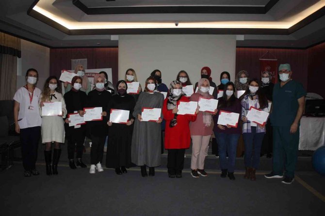 Hayat Hastanesi Gebe Okulu Sona Erdi
