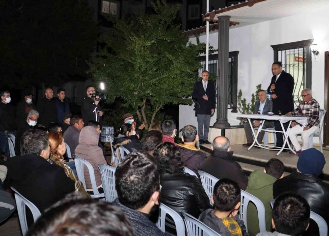 Başkan Yılmaz, Her Gün Vatandaşlarla Buluşuyor