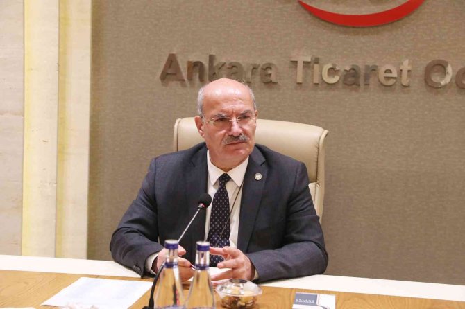 Ato Başkanı Baran, Ato Üyesi Kamu Müteahhitleri İle Bir Araya Geldi