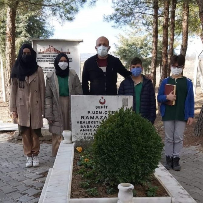 Şehit Mezarından Alınan Toprak Sarıkamış’a Gönderildi