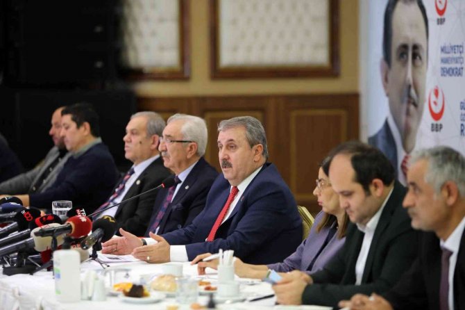 Bbp Lideri Destici: “Hdp, Pkk’nın Partisidir. Selahattin Demirtaş Bir Teröristtir”