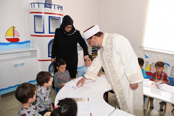 Diyanet İ̇şleri Başkanı Prof. Dr. Ali Erbaş :“4-6 Yaş Kur’an Kurslarımızda Değerlerimizi, Temel Dini Vecibeleri Öğretiyoruz”