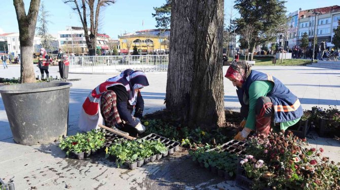 Bin 920 Ağaç, 443 Bin Çiçek Toprakla Buluştu