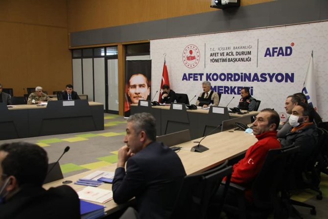 Tamp Masabaşı Tatbikatı Gerçekleştirildi