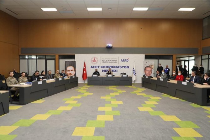 Tamp Masabaşı Tatbikatı Gerçekleştirildi