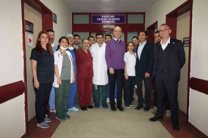 Gaün Hastanesi’ne “Prof. Dr. Levent Elbeyli Dersliği” Açıldı