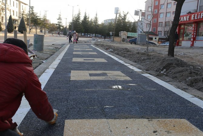 Karaman’da Asfalt Ve Kaldırım Çalışmaları