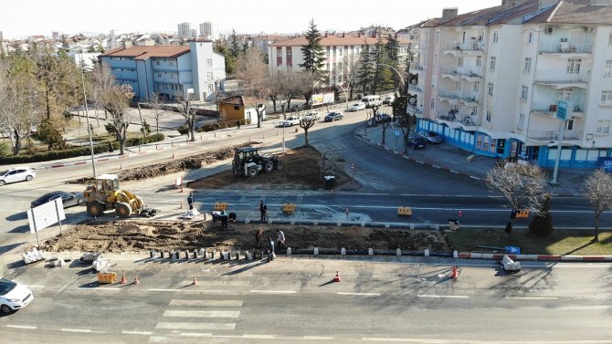 Karaman’da Asfalt Ve Kaldırım Çalışmaları