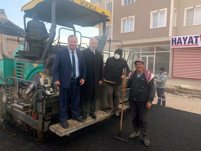 Yeni Hastanenin Yolunun Yapımına Başlandı