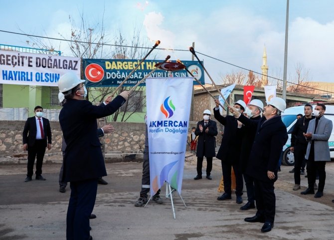 Dargeçit Doğalgaza Kavuştu