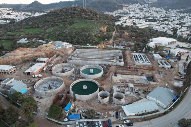 Bodrum’un En Büyük Tesisinin Yüzde 32’si Tamamlandı