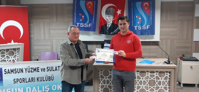Samsun’da Eğitimi Tamamlayan 20 Dalgıç Belge Aldı