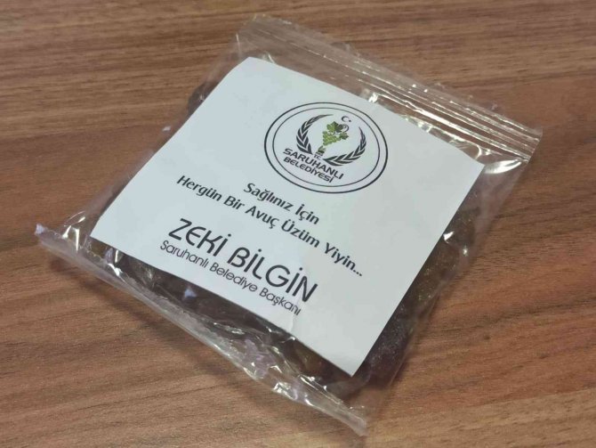 Saruhanlı Belediyesi Öğrencilere Kuru Üzüm Dağıtacak