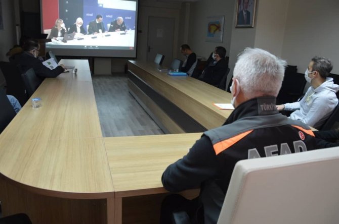 Türkiye Afet Risk Azaltma Planı Çalıştayı Yapıldı