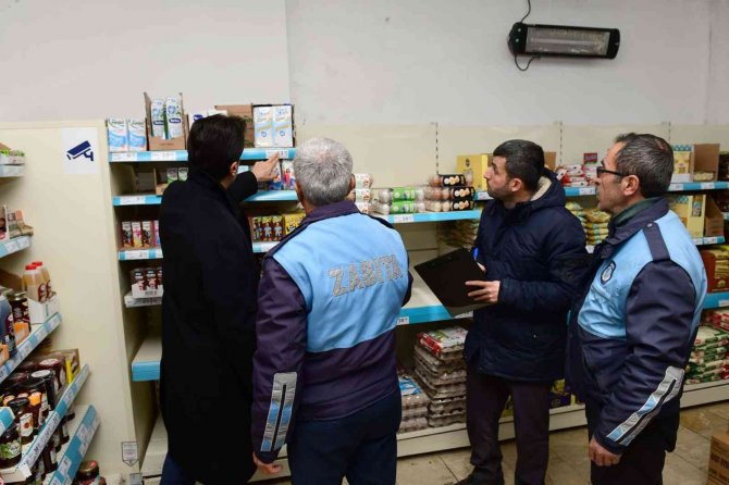 Başkan Şeylan Marketlere Yönelik Fiyat Denetimi Yaptı